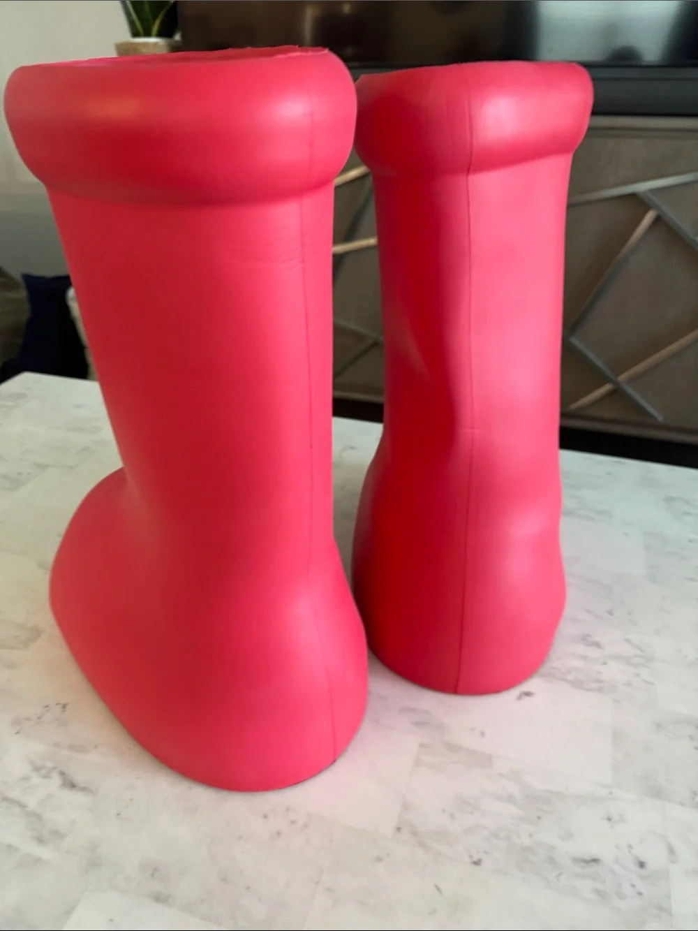 MSCHF Big Red Boot size 10